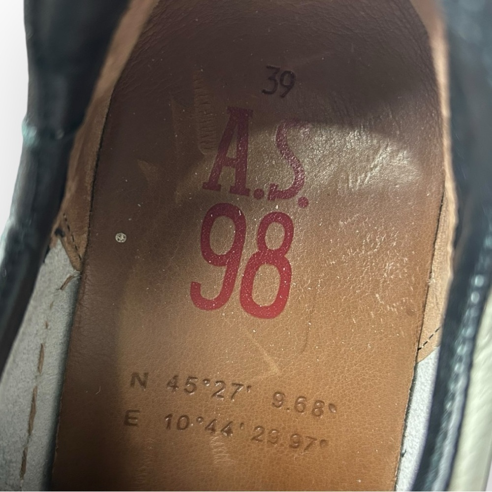 A.S. 98 Denalux Combi 10 Sneakers Bianco 39 - Picture 9 of 9